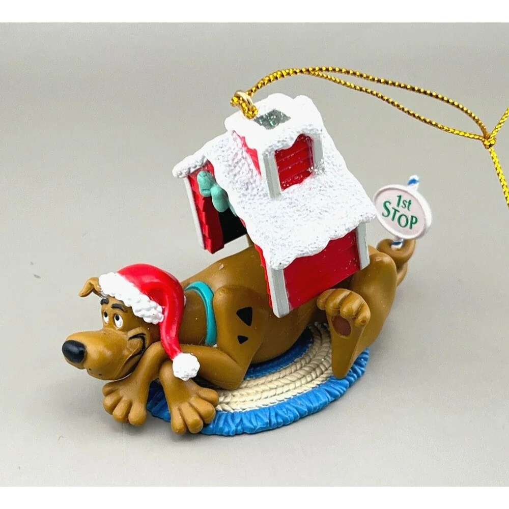 Vtg 2002 Cartoon Network SCOOBY-DOO! Doghouse 1st Stop Ornament Christmas Tree